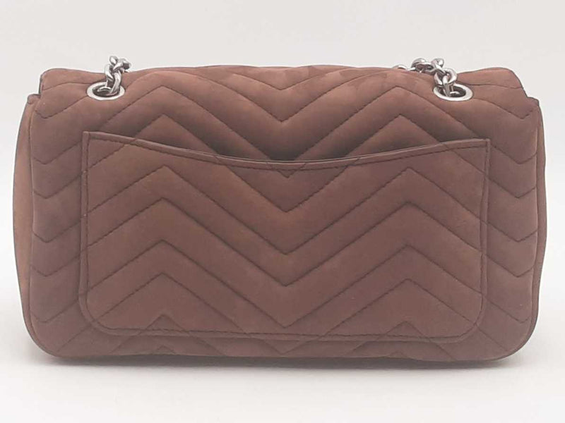 Gucci Gg Marmont Suede Brown Medium Handbag Aa0326czxsa – Max Pawn