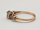 0.22 Cttw Natural Diamonds 14k Two-tone Gold 2.5g Ring Size 5.25 Do0126lrxde