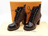 Louis Vuitton Star Trail Brown Monogram Ankle Boots Size Eu 40 Do0125ixzde