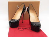 Christian Louboutin Zappa 100 Black Heels Size 36.5 Aa0826lorsa