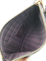 Louis Vuitton Citadine Clutch In Aube Purple Monogram Empreinte Leather Fw0726lsrdu