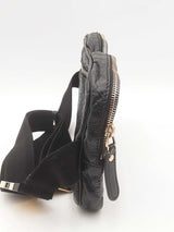 Gucci Guccissima Black Leather Belt Bag Sd0325oizsa