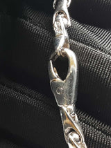 14k White Gold Ball-hinge Chevron-link Chain 38.5 Grams 23 Inch Fw0526owxzdu