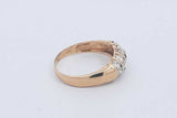 0.6cttw Diamond Ring In 14k Yellow Gold 2.2 Grams Size 5.25 Eb0326lcrdu