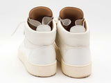 Giuseppe Zanotti Kriss Gold Zip Midtop Sneakers White Size 13 Aa0826lpzsa