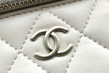 Chanel Quilted Leather Top Handle Vanity Case Eb1026wxxzsa