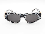 Balenciaga Cow Print Cat-eye Acetate Sunglasses Fw0125rxdu