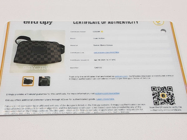 Louis Vuitton Brooklyn Brown Damier Ebene Bum Bag Do0425icxde