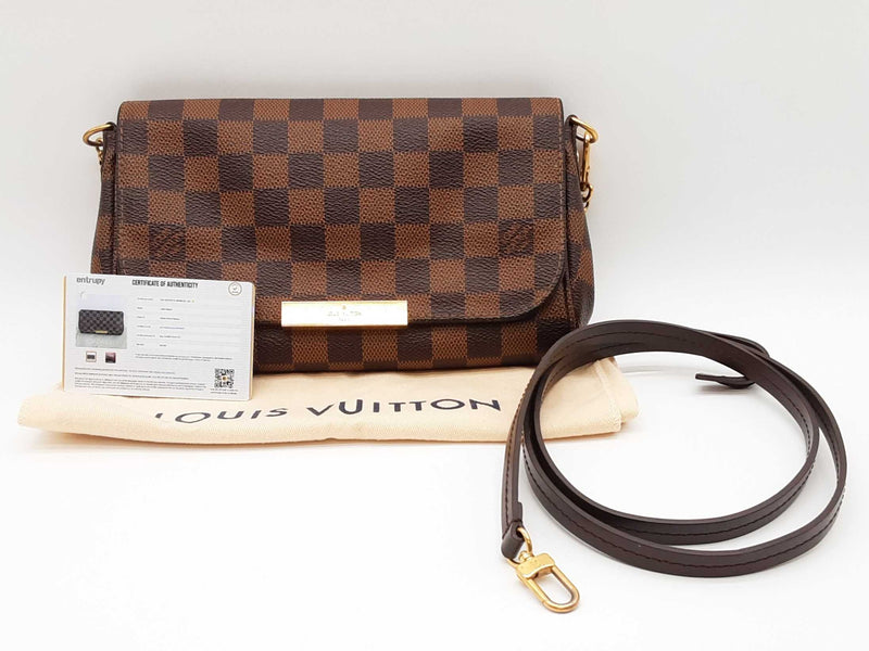 Louis Vuitton Damier Ebene Favorite Pm Shoulder Bag Sd0825ecrde