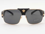 Versace Ve2207-q Black Sunglasses With Case Aa0526rzsa