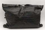 Yves Saint Laurent Crocodile Embossed Leather Convertible Id Bag Eb0826lrxsa