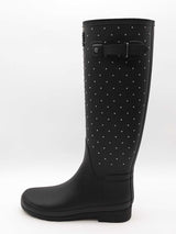 Saint Laurent X Hunter Studded Rain Boots Size 8 Eb0526lxzde
