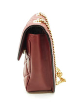 Gucci Deco Burgundy Leather Shoulder Bag Eb0626cxzde