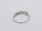 0.18 Cttw Diamond 10k White Gold Wrap Ring 2.2 Grams Size 8.5 Aa0425izsa