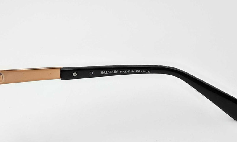 Balmain Bl2072b Black & Gold Tone Sunglasses Eb0524exdu