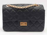Chanel Reissue Mini 2.55 Handbag Black Aa0326oezxsa