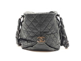 Chanel Lady Braid Tote Bag In Black Aged Calfskin Fw0425cxzdu