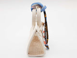 White Building Mini Bag Charm Do0725ede