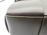 Bottega Veneta Acro Intreccio Dark Green Brown Leather Tote Bag Do1225lwrxde