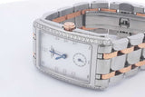 Longines Dolcevita 23mm Quartz Stainless Steel Watch With Diamonds Eb0325ixzsa
