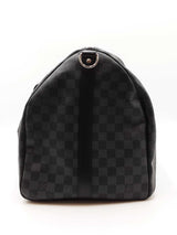 Louis Vuitton Keepall Bandoulière 55 In Damier Graphite Coated Canvas Fw0726lxzxdu