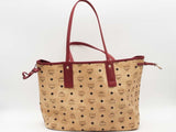 Mcm Visetos Medium Liz Reversible Shopper Tote Aa0826orsa