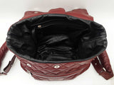 Chanel Coco Cocoon Backpack In Burgundy Padded Quilted Lambskin Fw0925ezxdu