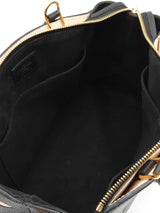 Louis Vuitton Petit Palais In Black & Beige Monogram Empreinte Leather Fw0726lxzxdu