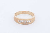 0.1cttw Diamond Ring In 14k Yellow Gold 4 Grams Size 7.5 Eb0926oirde
