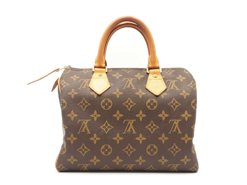 Louis Vuitton Speedy 25 Monogram Coated Canvas Handbag Fw0525wcrdu