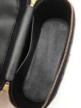 Yves Saint Laurent Gaby Vanity Case In Black Quilted Lambskin Fw0726lozxdu