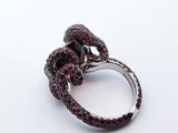 Boucheron Pythia 18k Gold Ruby Tourmaline Ring Size 6.75 Lhixzxde 144020009096