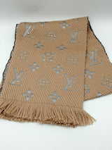 Louis Vuitton Monogram Wool Scarf In Biege Eb1023wswdu