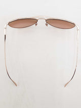 Tom Ford Milla Aviator Sunglasses Eb0824pxsa