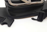 Valentino Garavani Black Leather Supervee Belt Bag Eb0326rxzde