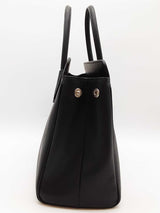 Prada Black Saffiano Leather Top Handle Tote Bag Eb1026werde