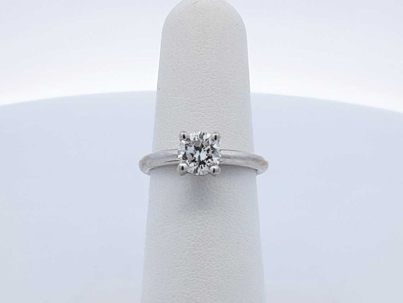 1.05 Cttw Lab Grown Diamond & 14k Solitaire Ring Size 5.5 Fw0225pcrdu