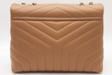 Yves Saint Laurent Chevron Quilted Leather Loulou Shoulder Bag Eb0626exzsa