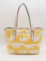 Michael Kors Jet Set Travel Shibori Print Logo Tote Bag Sd1125crsa