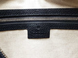 Gucci Attaché Shoulder Bag In Beige & Navy Gg Supreme Coated Canvas Fw0626erzdu