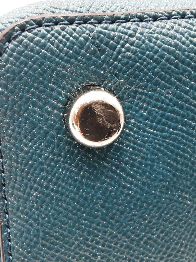 Coach Sierra Satchel In Glitter Teal Crossgrain Leather Fw0925rxdu