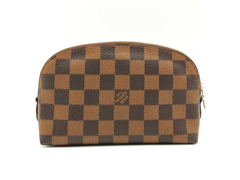 Louis Vuitton Cosmetic Pouch In Damier Ebene Coated Canvas Fw0125orxsa