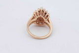 Diamond & Gemstone Ring In 14k Yellow Gold 7.3 Grams Size 5 Eb0826pxzsa