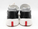 Prada Americas Cup Black And White Sneakers Size 9.5 Sd0626oezde