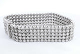 Approx. 7.5ctw Diamond Bracelet In 14k White Gold 76.3 Grams 8 Inch Eb0924worxsa