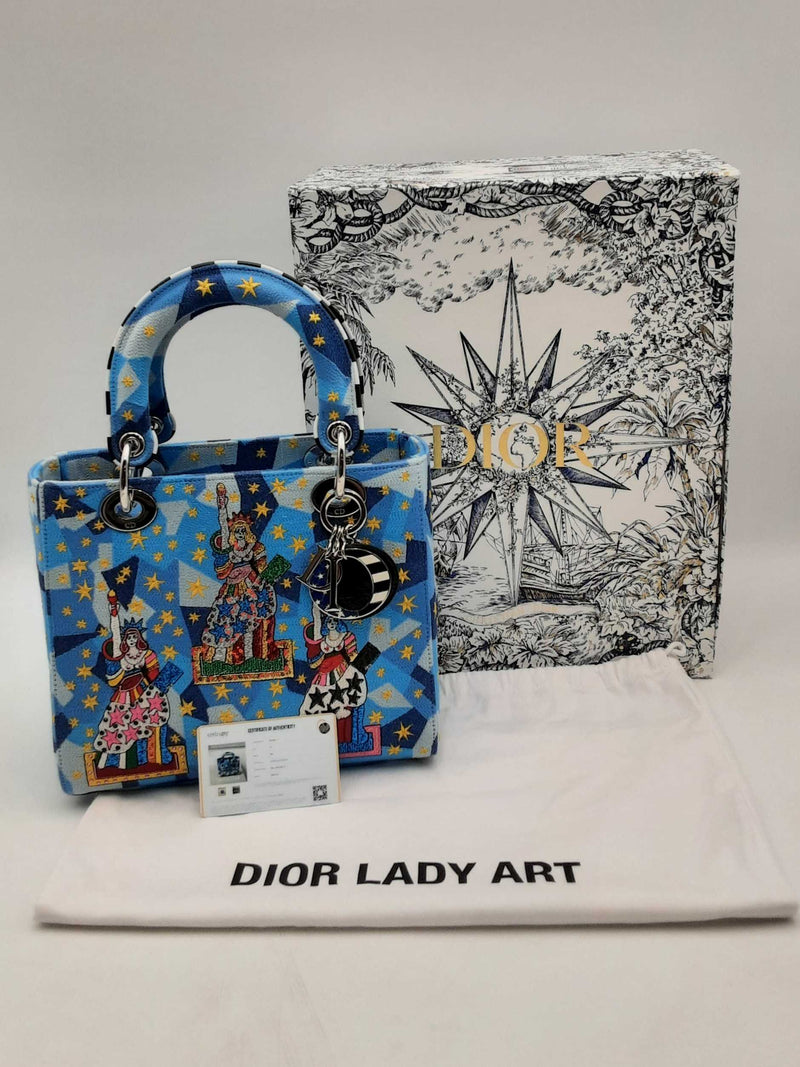 Christian Dior Lady Art 7th Edition Limited Bag X Dorothy Iannone Fw0824orxzsa