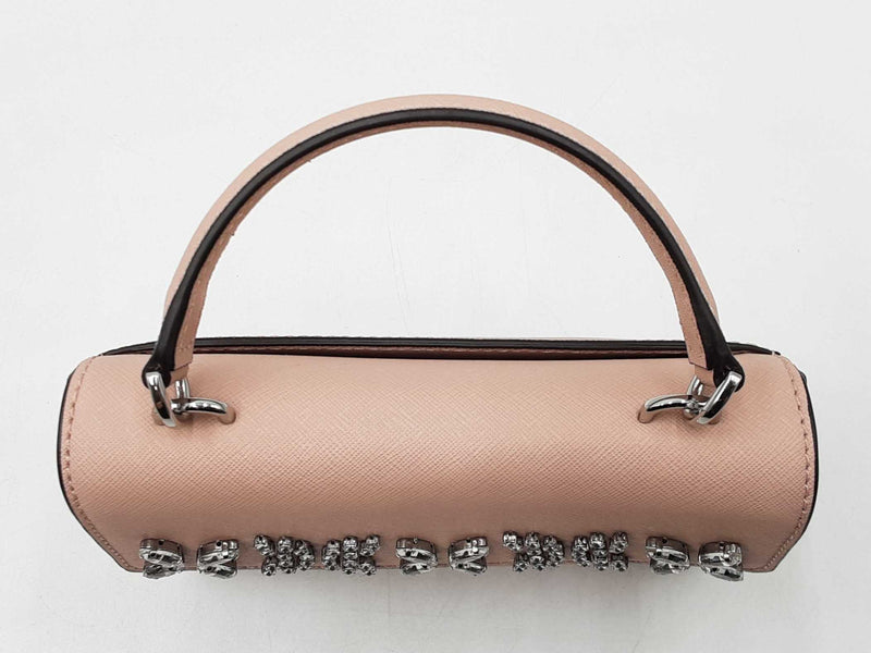 Michael Kors Ava Xs Crystal-embellished Leather Crossbody Bag Fw0925rxdu