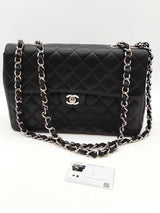 Chanel Black Quilted Caviar Leather Shoulder Bag Eb1225pxxzde