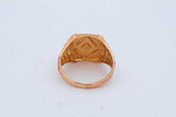 22k Yellow Gold Ring 4.9 Grams Size 6.5 Eb0926ixzde