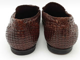 Cole Haan Nutmeg Brown Woven Leather Loafers Size Us 7m Do0925exde
